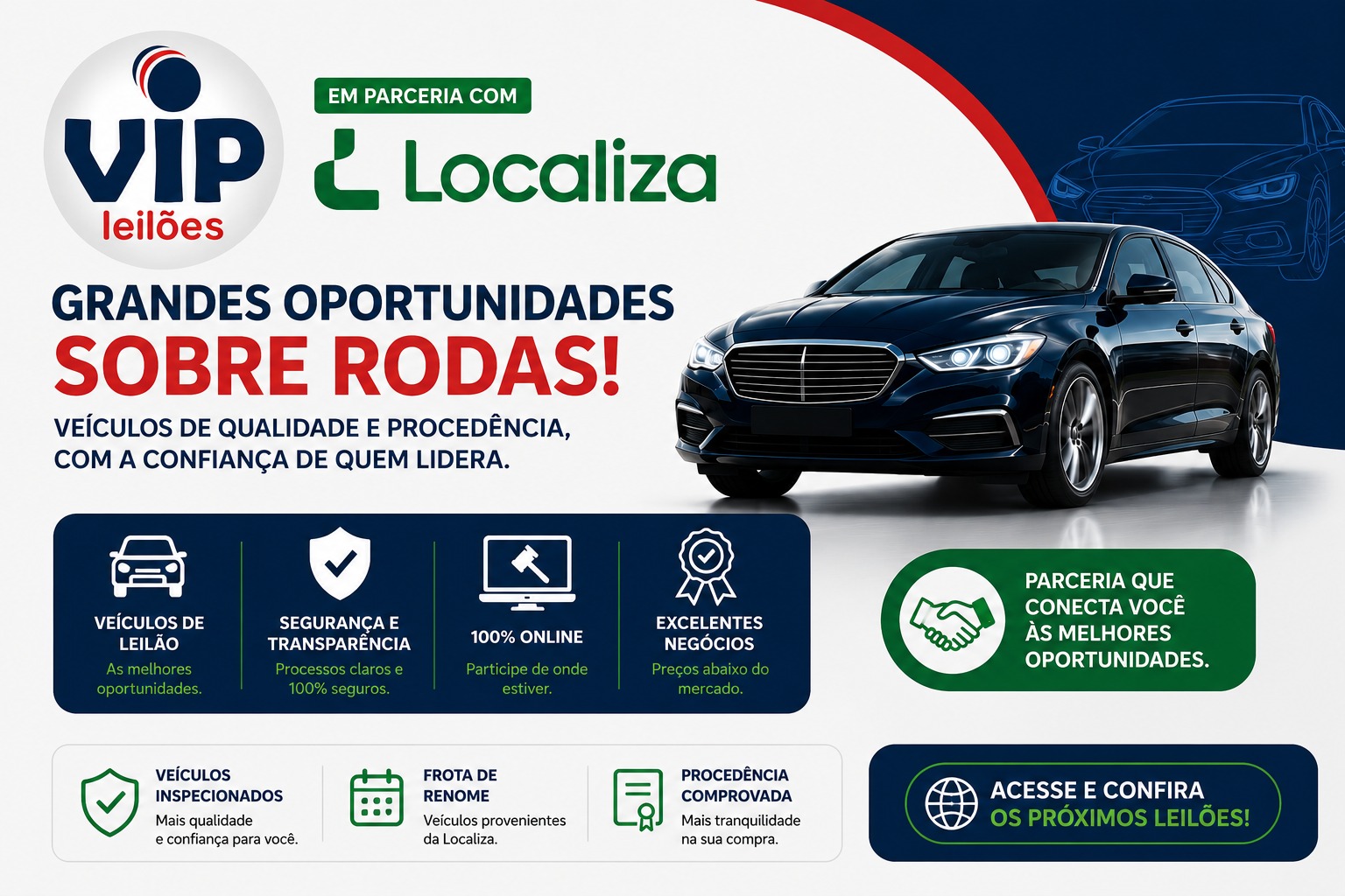 Leilão de Veículos - Frota - 28/08/2026
